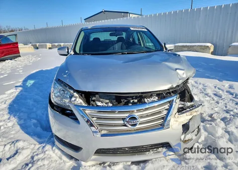 2014 Nissan Sentra S z USA, uszkodzony, nr VIN 3N1AB7AP5EY339677